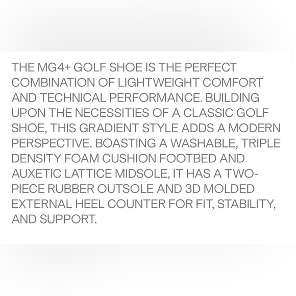 G/Fore Men’s MG4+ Gradient Accent Golf Shoes GMF000104-Size 9 NIB⛳️ - Picture 7 of 10